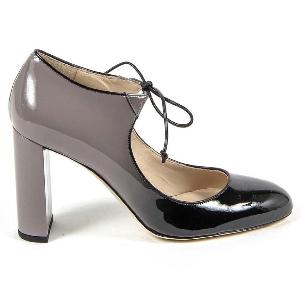 Décolleté con lacci da donna V 1969 Italia 3112338 VERN. SFUMATO NERO-GRIGIO
