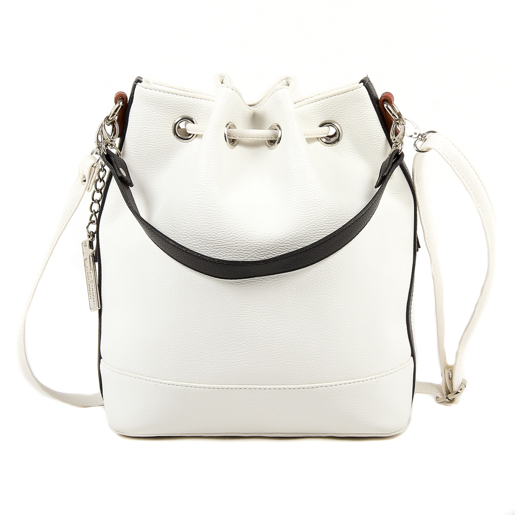 Borsa a mano da donna Andrew Charles bianca LUCINDA