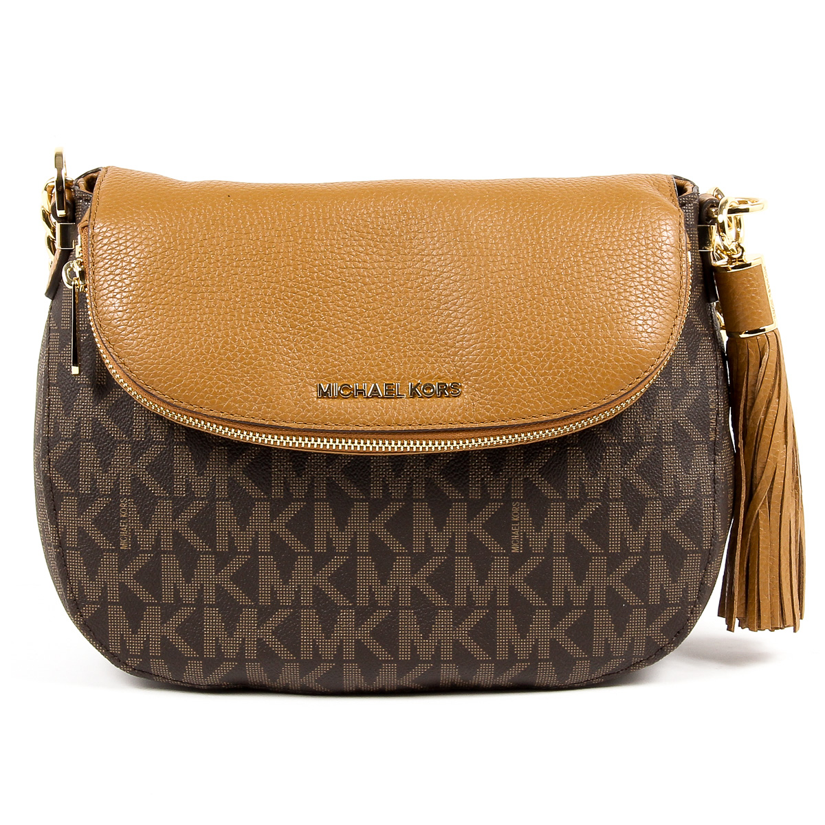 Borsa a mano da donna Michael Kors BEDFORD 35T7GBFL2B BRN ACORN