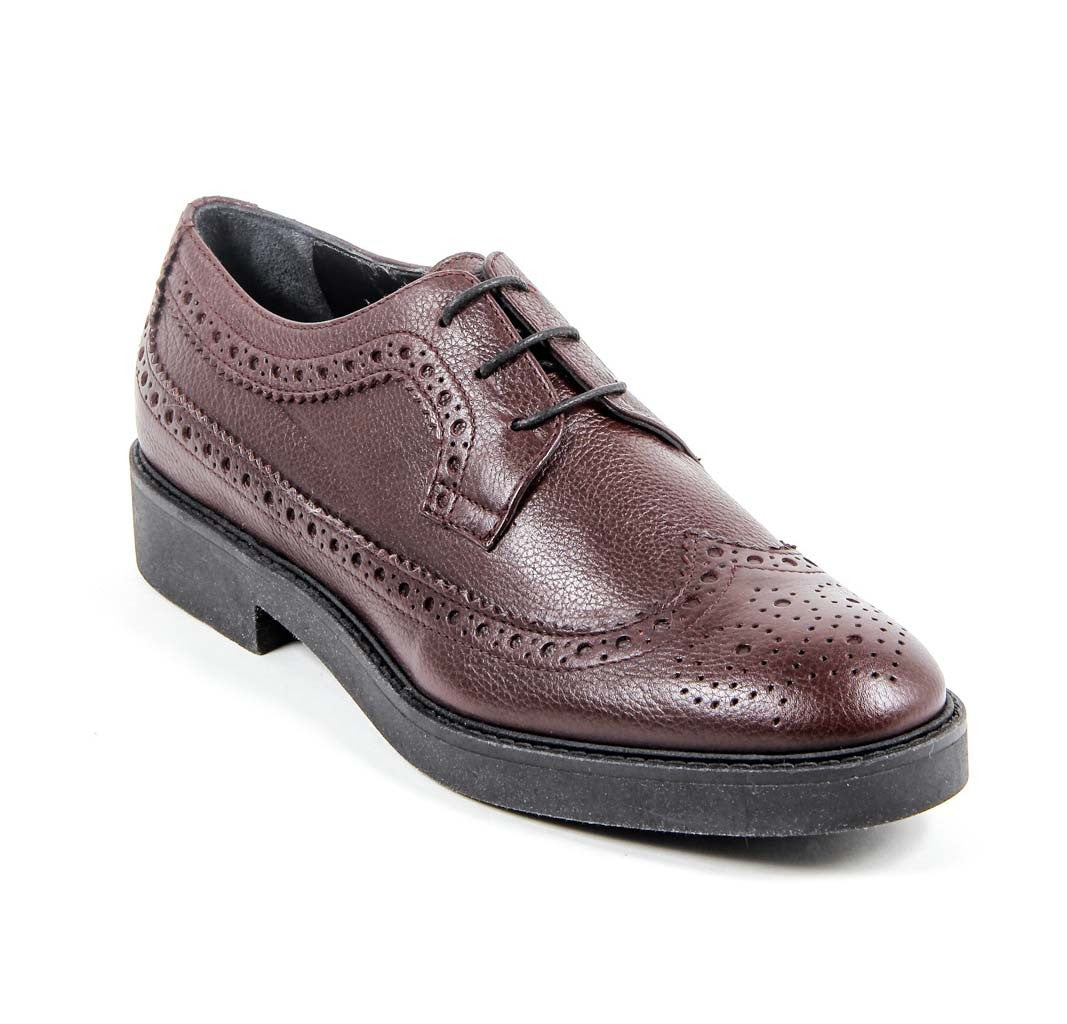 V 1969 Italia Scarpa Brogue Donna B1670 CERVO BORDEAUX