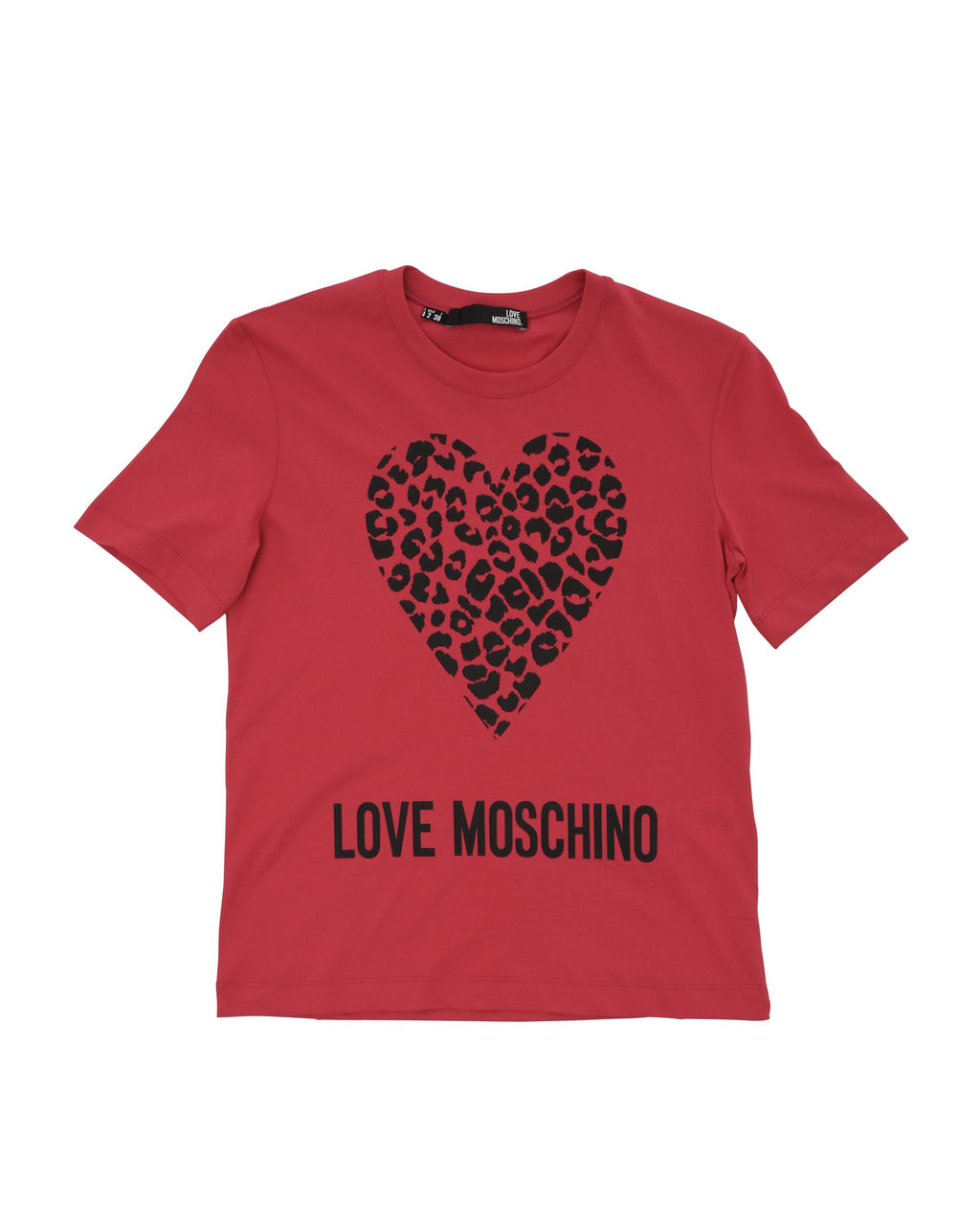 T-shirt da donna Love Moschino W 4 H06 27 M 3876 P23 ROSSO