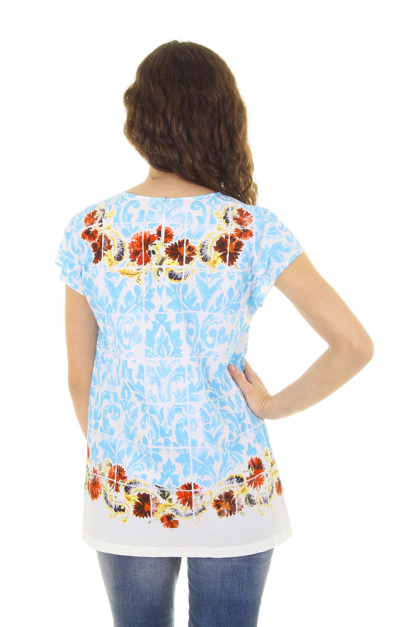 Dolce & Gabbana top da donna a manica corta F7Q08T FP5J6 X0800