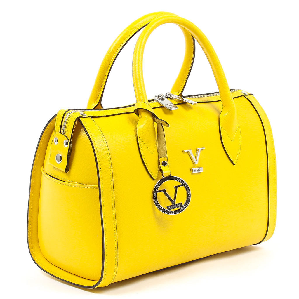 Borsa da donna V 1969 Italia V014-S PALMELLATO GIALLO