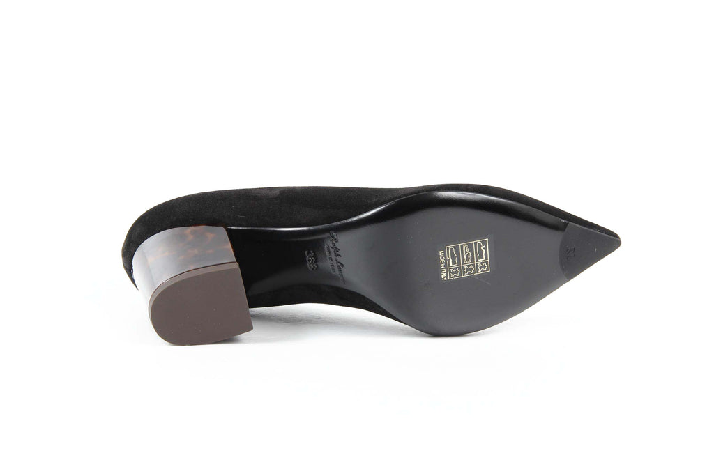 Ralph Lauren Scarpe da donna INES CAMOSCIO NERO
