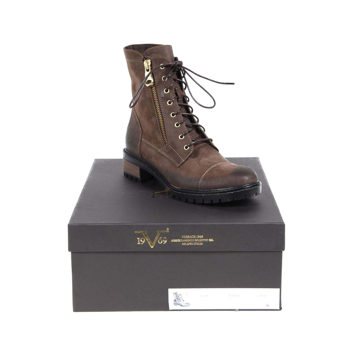 V 1969 Italia Womens Short Boot B1476 MOHAIR T. MORO