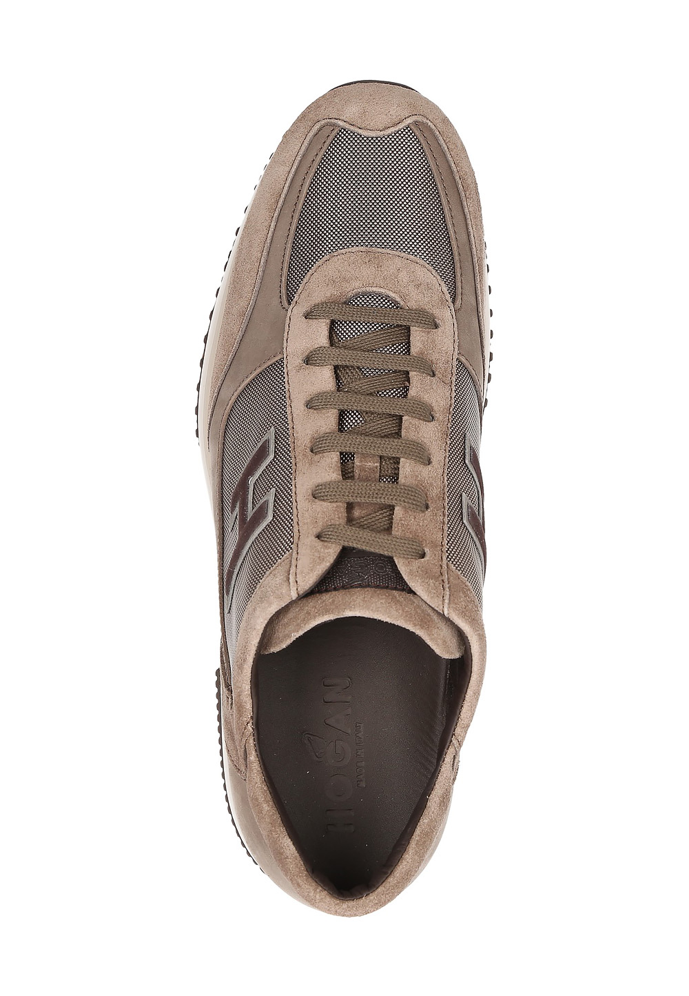 Hogan Sneaker Uomo Beige Interactive HXM00N0Q10111T9468X