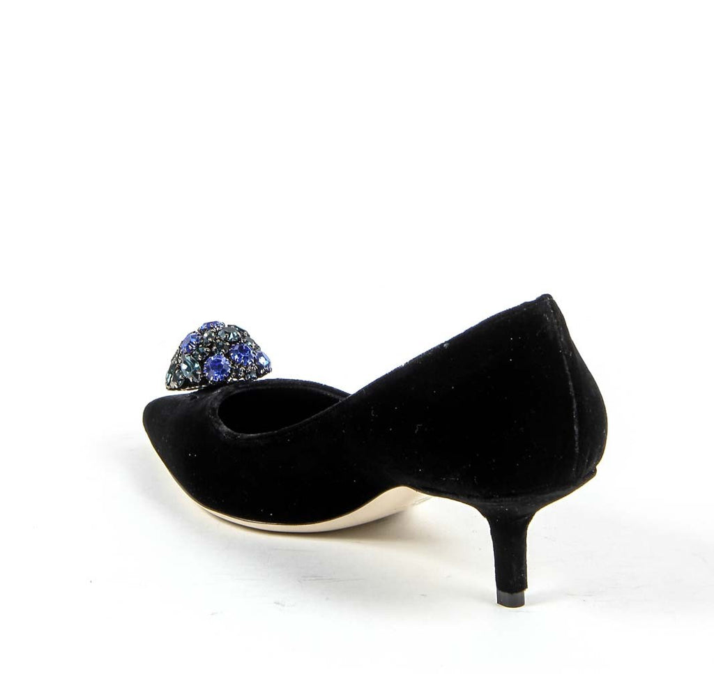 Décolleté da donna V 1969 Italia 3106153 VELLUTO NERO