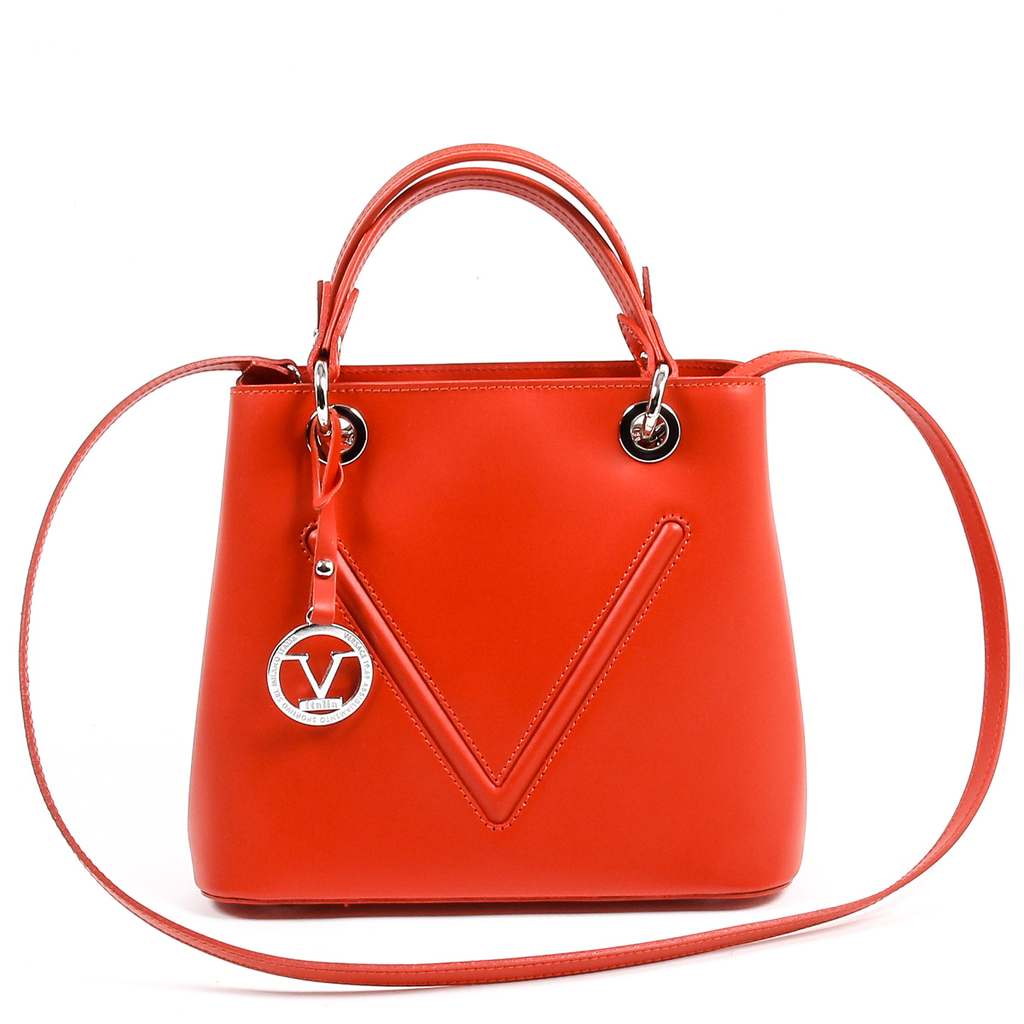 V 1969 Italia Womens Handbag V004-S RUGA ROSSO